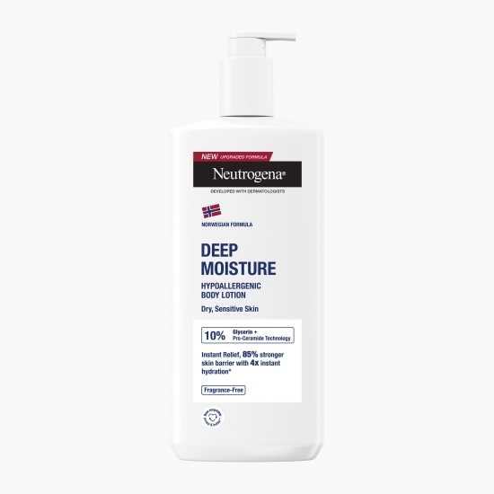 Loțiune de corp intens hidratantă pentru piele uscată și sensibilă Deep Moisture 400ml