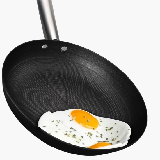 Tigaie de fontă ușoară, tip fagure, 28cm