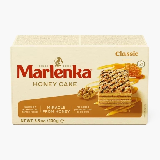 Prăjitură cu miere și nucă Classic 100g