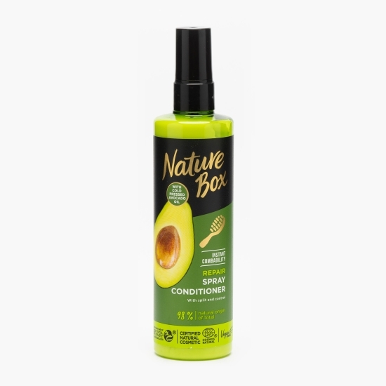 Balsam spray bio pentru păr cu ulei de avocado 200ml
