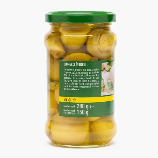 Ciuperci întregi 280g