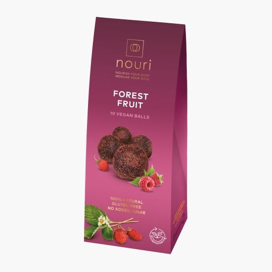 Trufe vegane cu fructe de pădure Forest Fruit, fără zahăr adăugat 100g