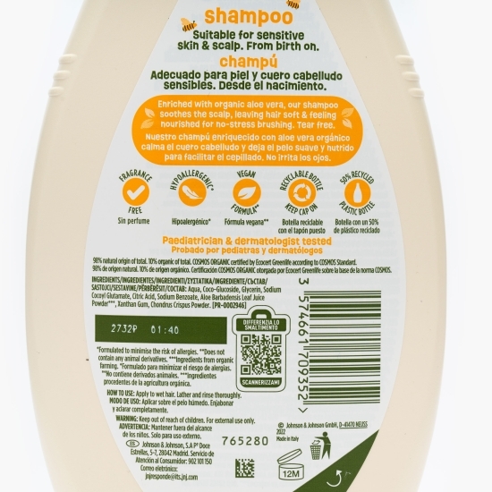 Șampon pentru copii Naturally Sensitive 395ml
