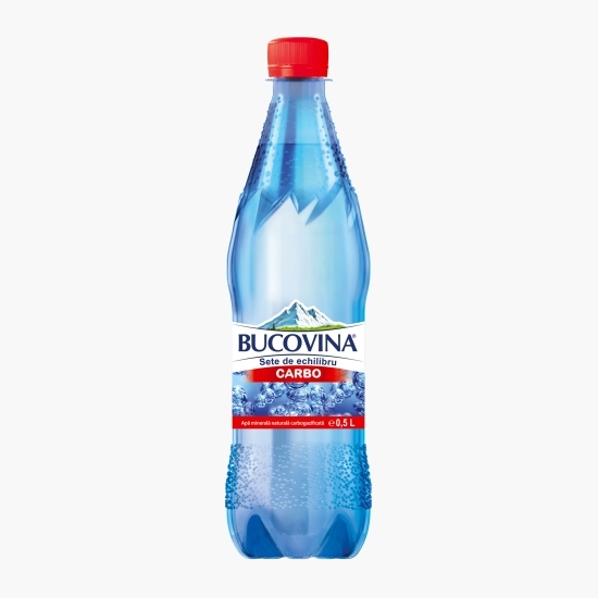 Apă minerală naturală carbogazificată 500ml