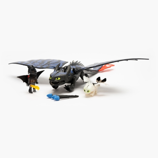 Hiccup, Toothless și pui de dragon 4+ ani