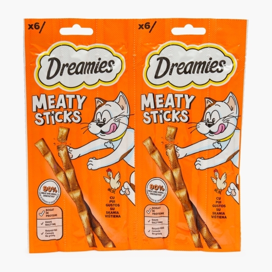Recompense pentru pisici, 6x5g, Meaty Chicken
