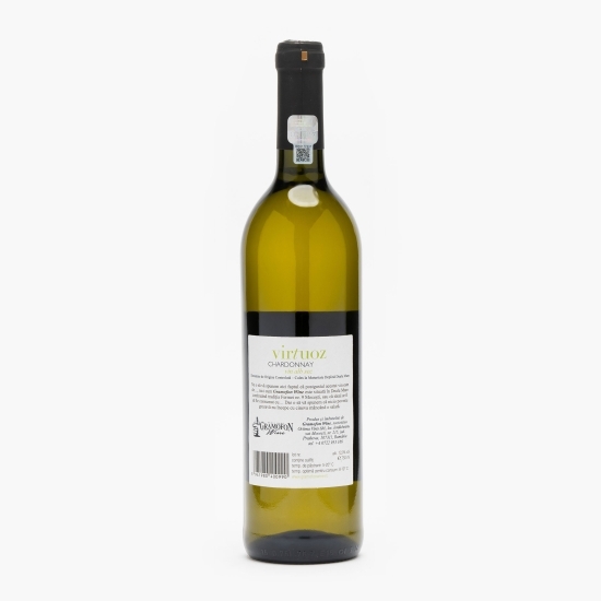 Vin alb sec Virtuoz Chardonnay, 12.9%, 0.75l