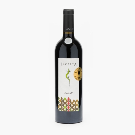 Vin roșu sec Cuvée IX Cabernet Sauvignon & Merlot & Shiraz & Fetească Neagră, 14.8%, 0.75l