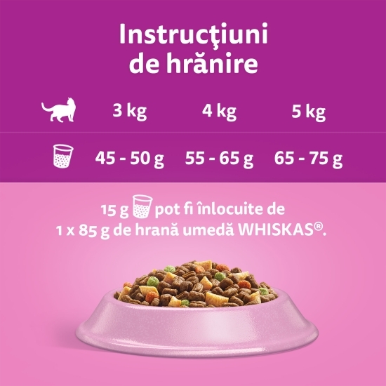 Hrană uscată pentru pisici adulte, 1.4kg, cu somon