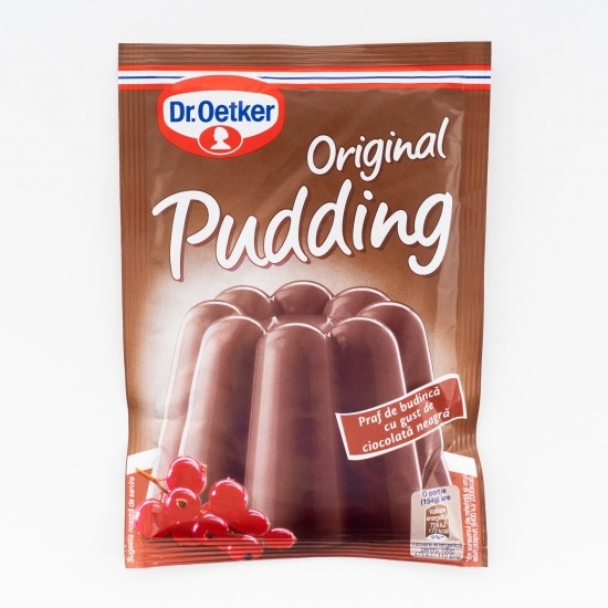 Praf de budincă Original Pudding cu gust de ciocolată neagră 50g