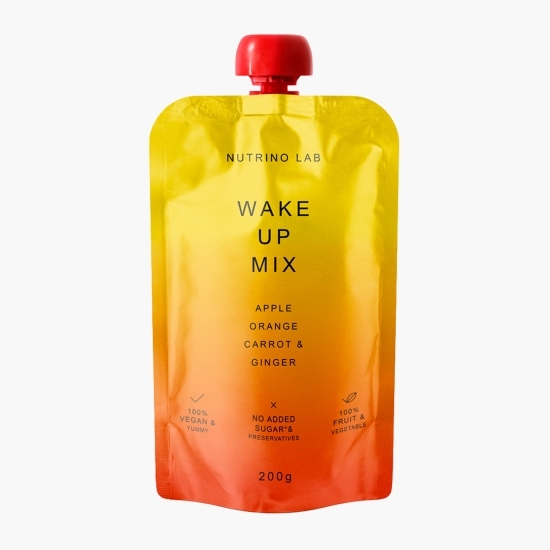 Piure de mere, portocale, morcovi și ghimbir Wake Up Mix 200g