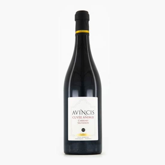 Vin roșu sec Cuvée Andrei Cabernet Sauvignon, 14%, 0.75l