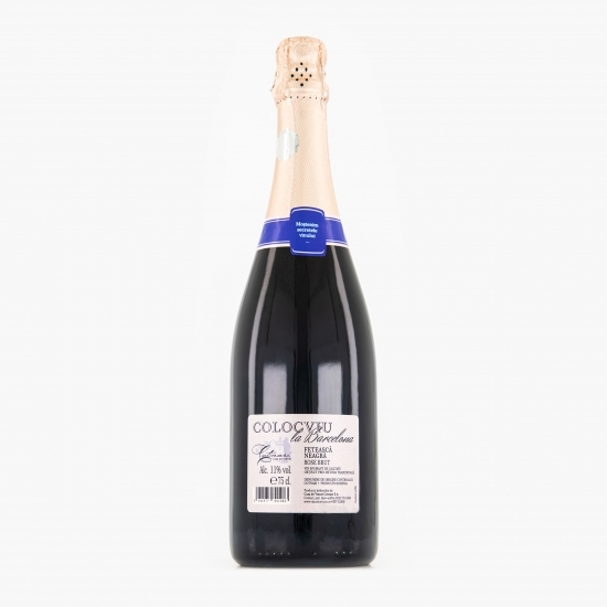 Vin spumant rose brut Fetească Neagră 750ml