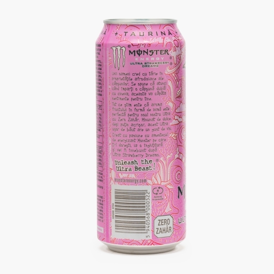 Băutură energizantă Ultra Strawberry Dreams, doză 500ml