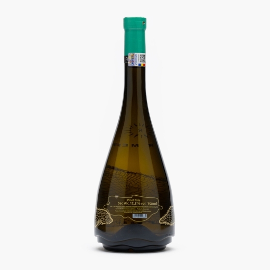 Vin alb sec Pinot Gris, 12.5%, 0.75l