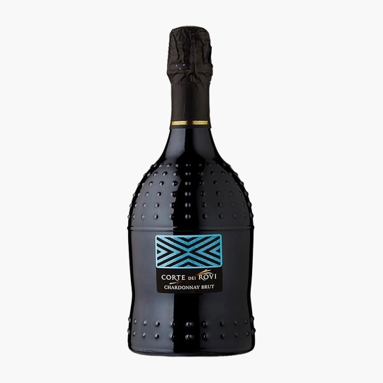 Vin spumant alb Chardonnay Brut, 11%, 0.75l