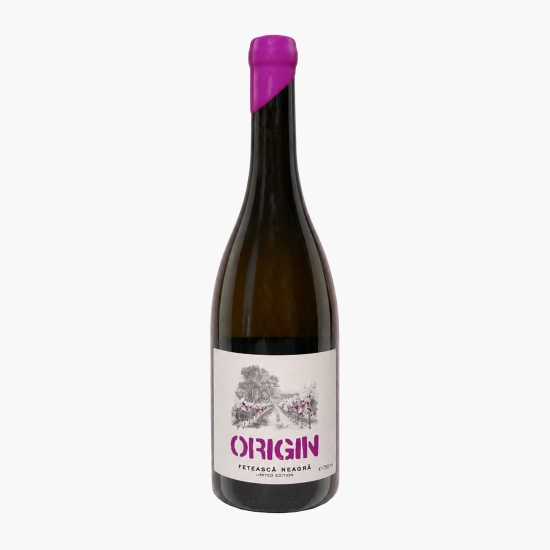 Vin roșu sec Origin Fetească Neagră, 13.5%, 750ml