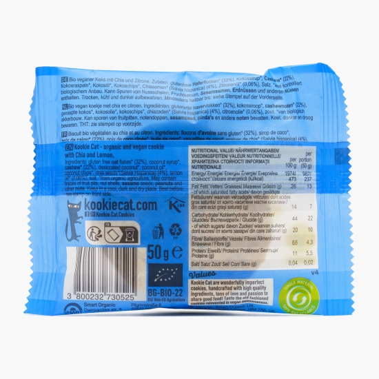 Fursec eco cu chia și lămâie, fără gluten 50g