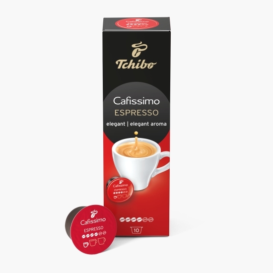 Cafissimo Espresso Elegant Aroma, 10 băuturi, cafea capsule