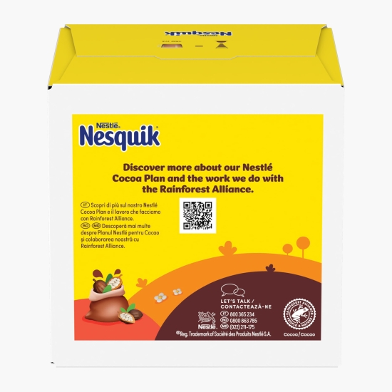 Nesquik 16 băuturi 256g, capsule ciocolată caldă