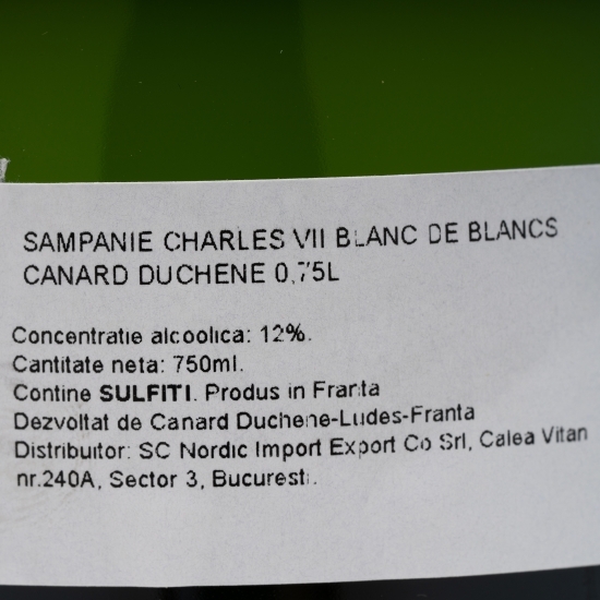 Șampanie Blanc de Blancs Charles VII, 12%, 0.75l