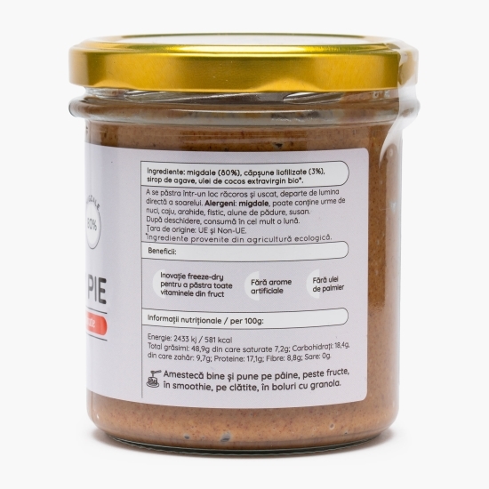 Cremă de migdale și căpșuni Strawberry Pie, 300g