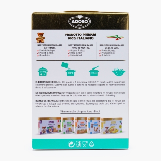 Paste ECO pentru copii, Steline, +10luni, 200g