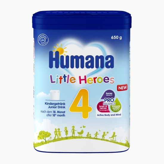 Lapte praf pentru copii de vârstă mică 4 Junior Probalance, 18+ luni, 650g