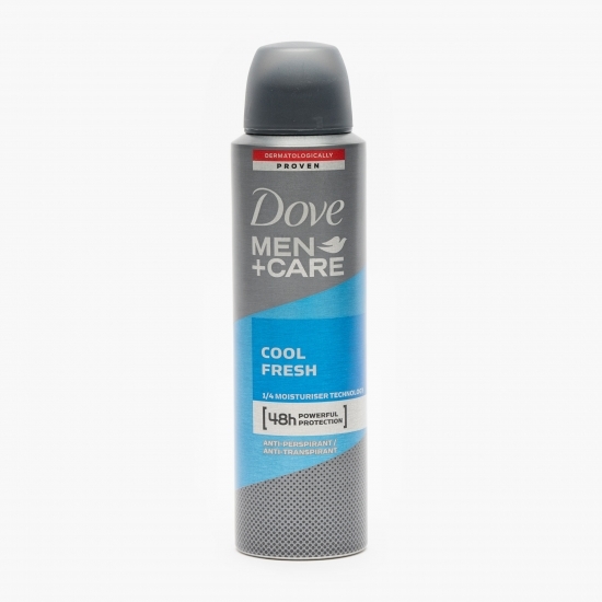 Antiperspirant spray pentru bărbați Men+Care Cool Fresh 150ml