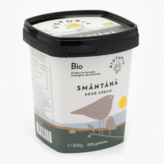 Smântână eco 32% grăsime, 500g
