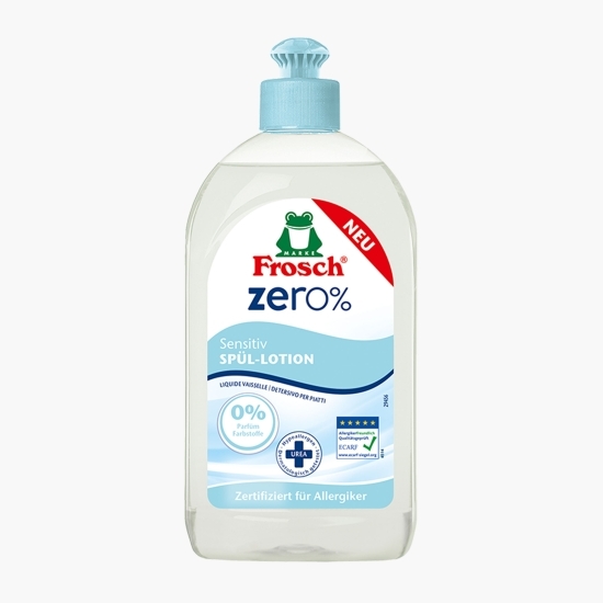 Detergent de vase eco, hipoalergenic, Sensitive Zero% 500ml
