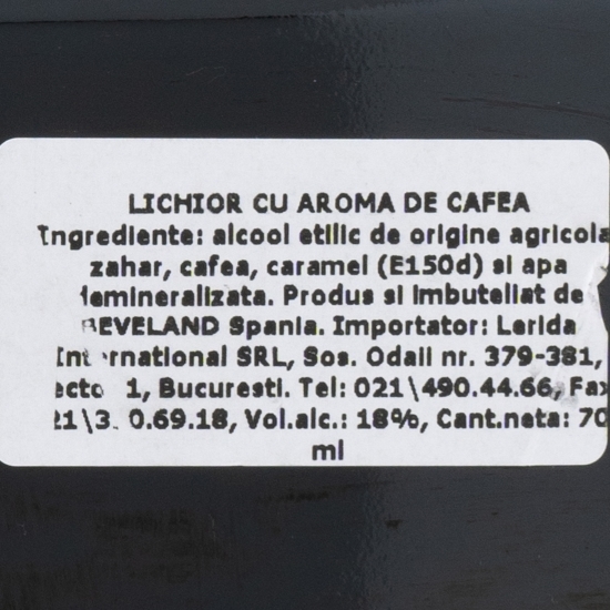 Lichior Crème de Café 18% alc. 0.7l