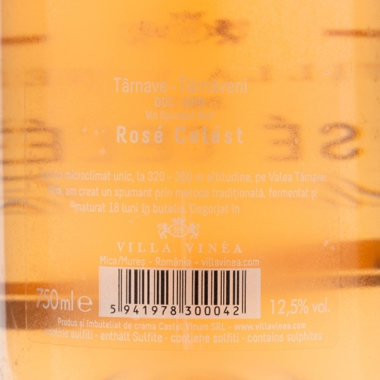 Vin spumant rose brut Pinot Noir, 12.5%, 0.75l