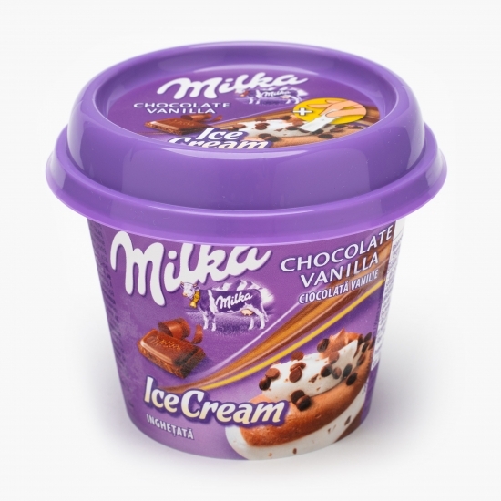 Înghețată de ciocolată și de vanilie 101g