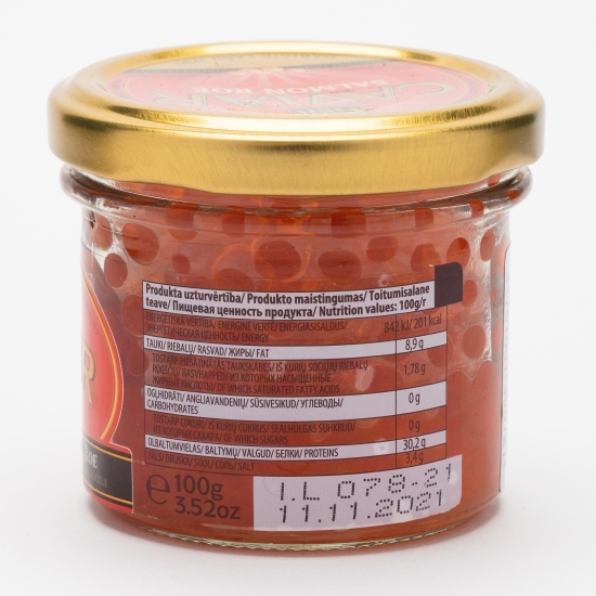 Caviar somon sălbatic Keta 100g