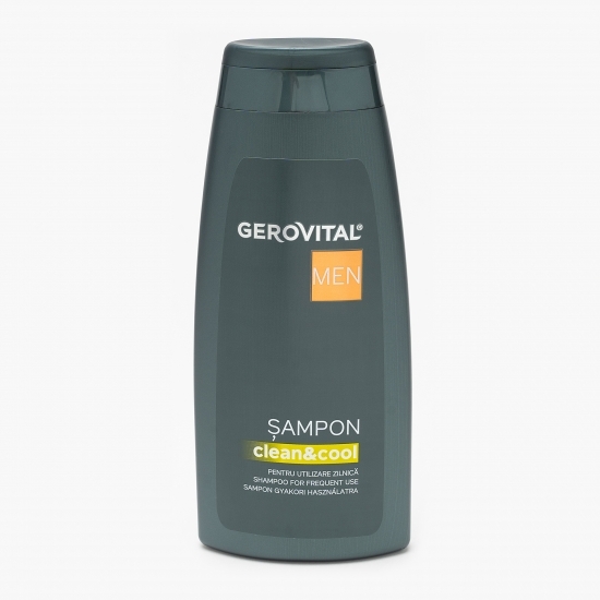 Șampon pentru bărbați Clean & cool pentru utilizare zilnică 400ml