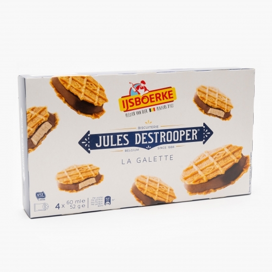 Înghețată sandwich de vanilie cu ciocolată 4x52g