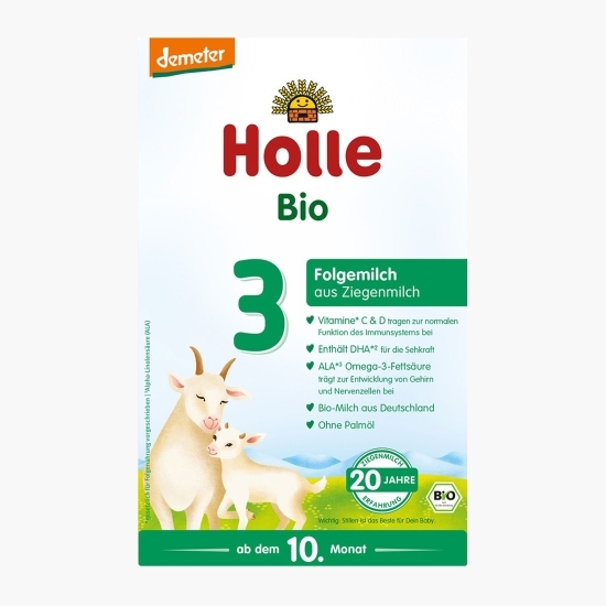 Lapte praf eco de capră, pentru sugari, Formula 3, +10 luni, 400g