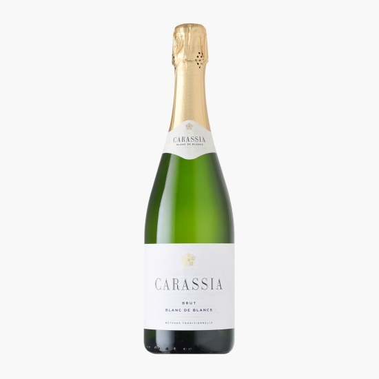 Vin spumant alb brut Carassia Blanc de Blancs, 12%, 0.75l (colecție nouă)