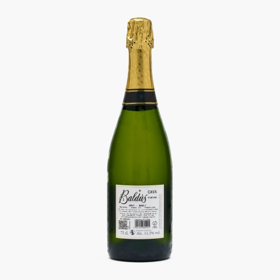 Vin spumant Cava Reserva Brut, 11.5%, 750ml