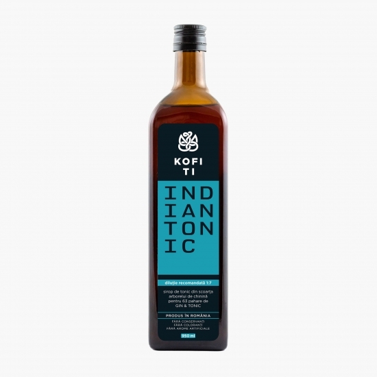Indian Tonic, apă tonică din chinină naturală 950ml