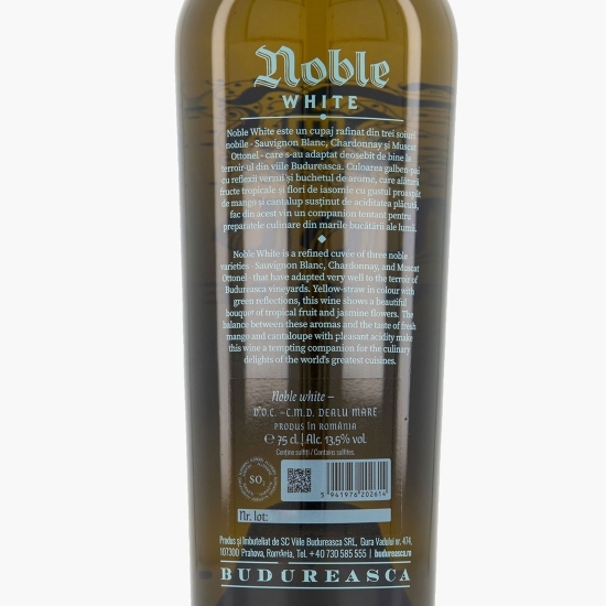 Vin alb sec Noble White, 13.5%, 0.75l