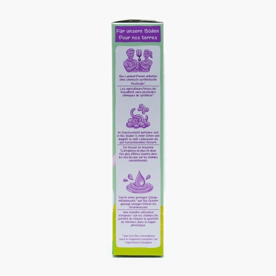 Terci ECO cu lapte de capră, banane și afine pentru copii, fără gluten, +6 luni, 200g