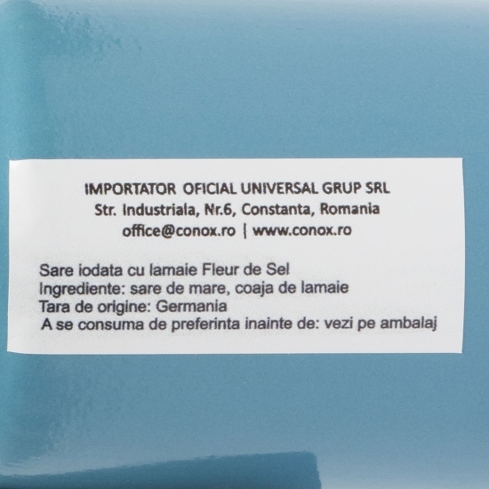 Sare iodată cu lămâie Fleur de Sel 120g