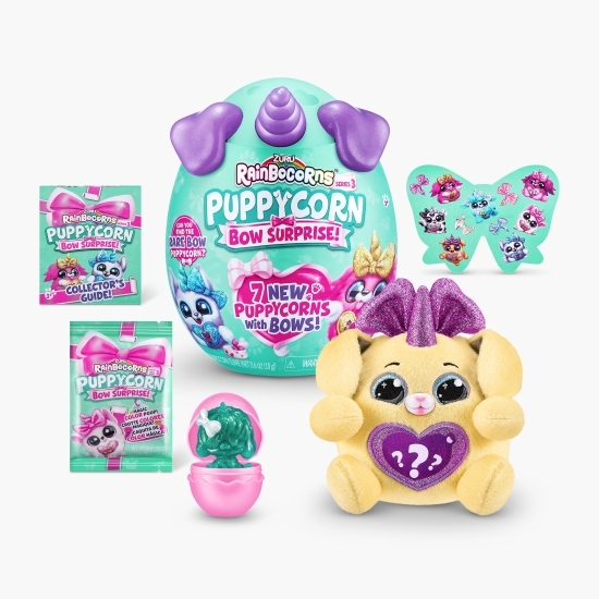 Jucărie de pluș Rainbocorns - cățeluș s3 (surpriză), +3 ani