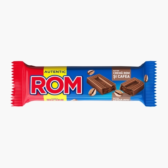 Baton de ciocolată cu cremă de rom și cafea 43.5g