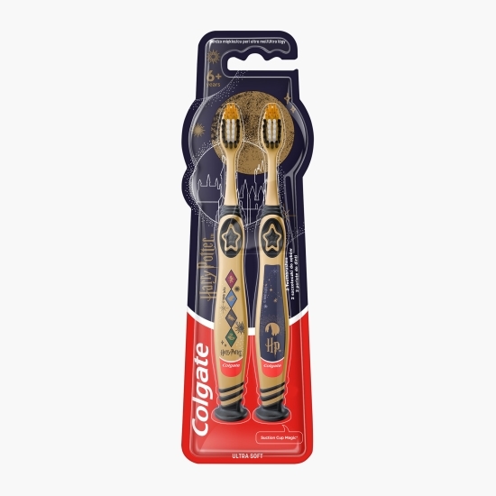 Periuță de dinți pentru copii Harry Potter, ultra soft, 6+ ani, 2 buc