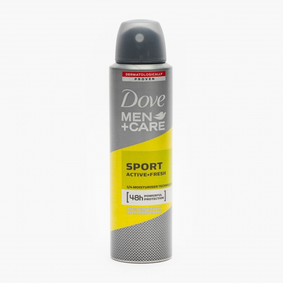 Deodorant spray pentru bărbați Men+Care Sport Active+Fresh 150ml