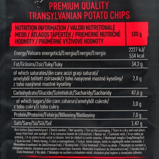 Chips cu trufe 60g