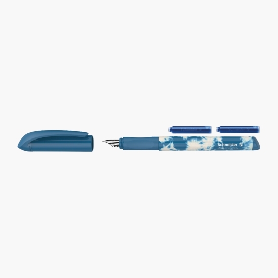 Stilou Easy + 2 rezerve/blister, albastru